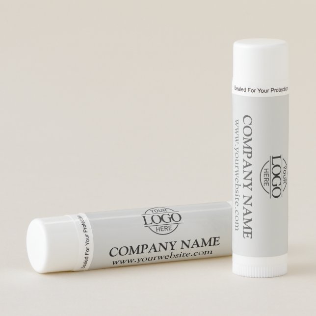 Custom Business Logo Customer Appreciation Gift Lip Balm (Front)
