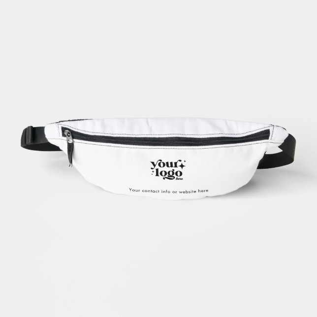 Custom Business Logo Cute Stylish Cool Fanny Pack (Front)