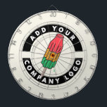Custom Business Logo Dart Board<br><div class="desc">Add your Business Logo to this Dart Board easily by clicking the "Personalize" button</div>