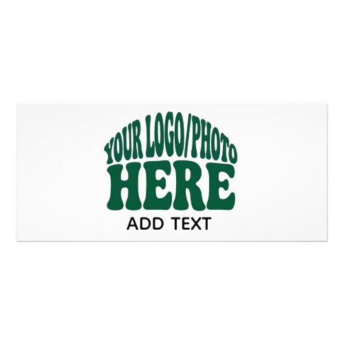 Custom Business Logo Double Sided Template Rack Card