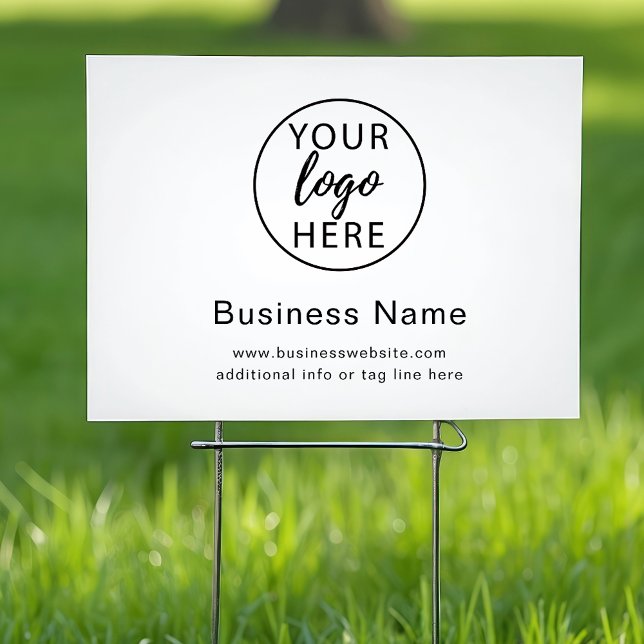 Custom Business Logo Elegant Sign (Custom Business Logo Elegant Sign)
