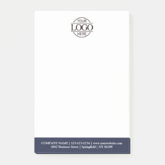 Custom Business Logo Elegant Simple Professional  Post-it Notes