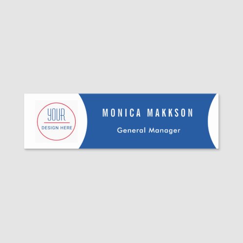 Custom Business Logo Employee Name Tag