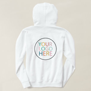 Custom Business Logo Employee Staff back & front Hoodie