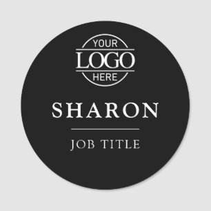 Custom Business Logo Employee Staff Magnetic Name Tag