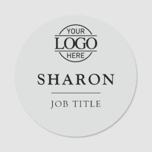 Custom Business Logo Employee Staff Magnetic Name Tag