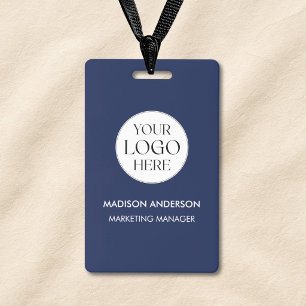 Custom Business Logo Employee Staff Name Tag Badge