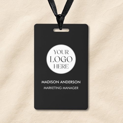 Custom Business Logo Employee Staff Name Tag Badge