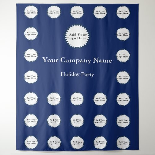 Custom Business logo Event Corporate Party  Tapestry