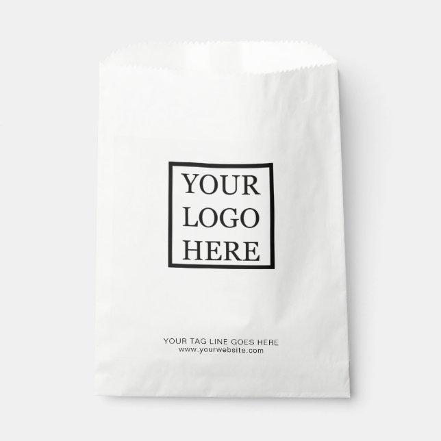 Custom Business Logo Favor Bag (Front)