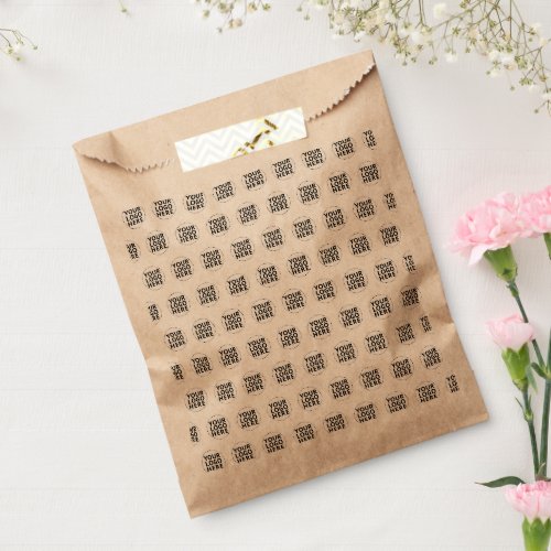 Custom Business Logo Favor Bag