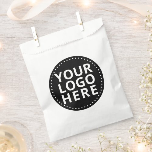 Custom Business Logo  Favor Bag