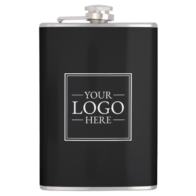 Custom Business Logo Flask (Front)