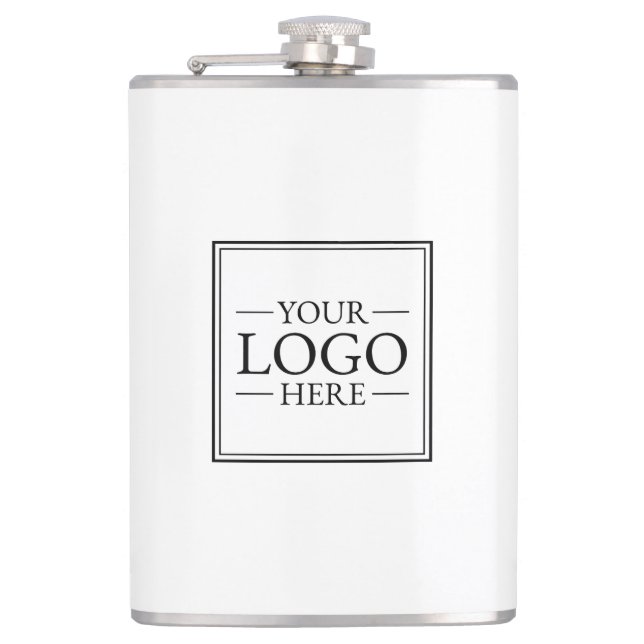 Custom Business Logo Flask (Front)