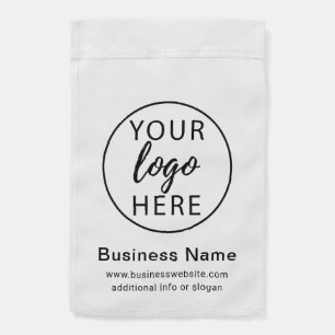 Custom Business Logo Garden Flag