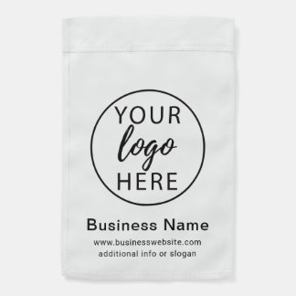 Custom Business Logo Garden Flag