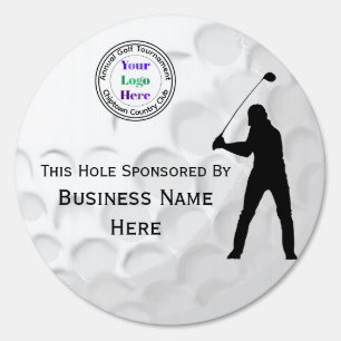 Custom Business Logo Golf Tournament Hole Sponsor Sign