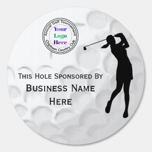 Custom Business Logo Golf Tournament Hole Sponsor Sign