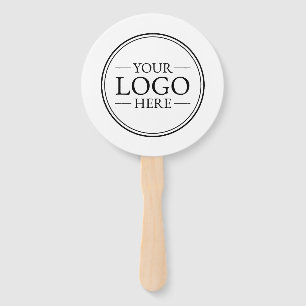 Custom Business Logo Hand Fan