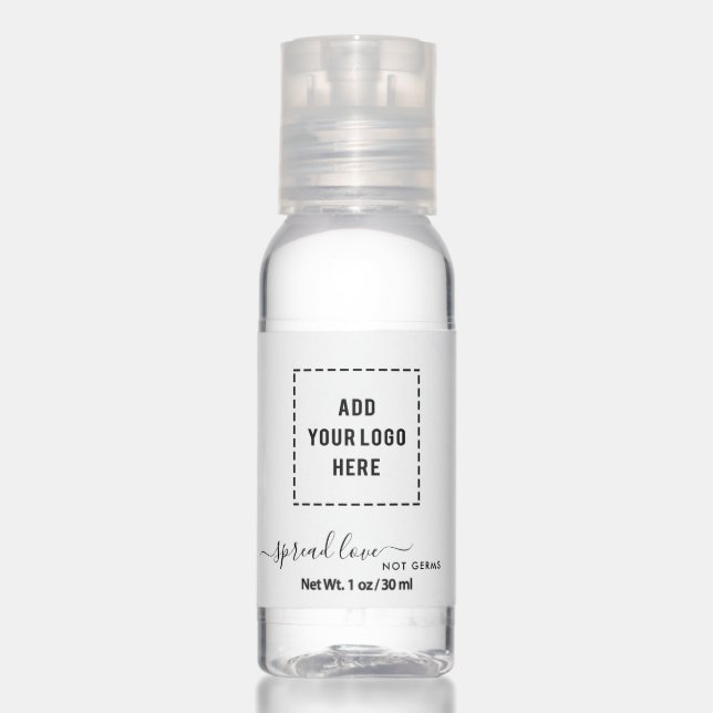 Custom Business Logo Hand Sanitizer (Front)