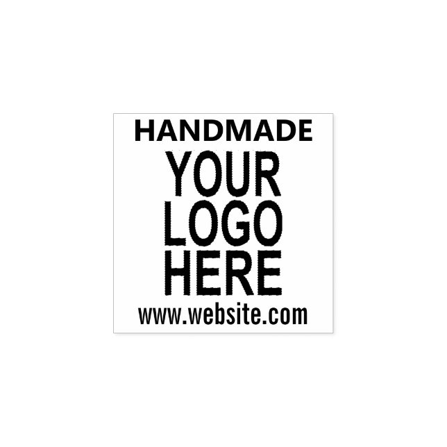 Custom Business Logo Handmade Rubber Stamp (Imprint)