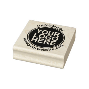 Custom Business Logo Handmade Rubber Stamp