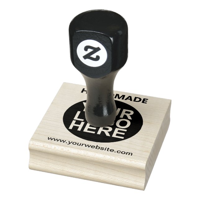 Custom Business Logo Handmade Rubber Stamp (Stamp)