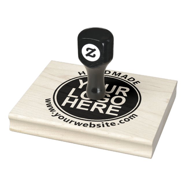 Custom Business Logo Handmade Rubber Stamp (Stamp)