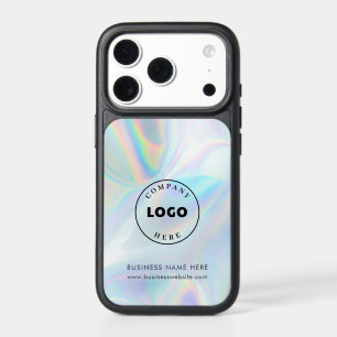 Custom Business Logo Holographic Corporate iPhone 17 Pro Case