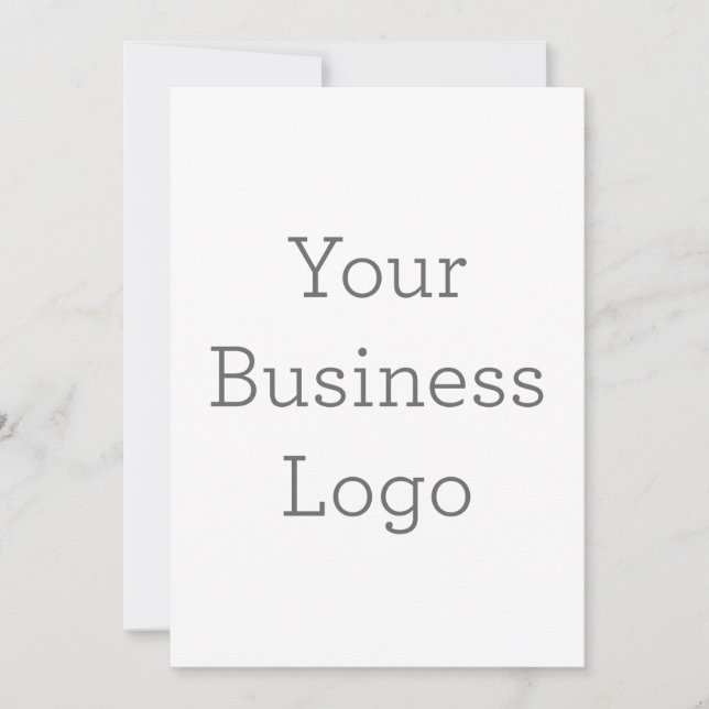 Flat Invitation, Size: 5" x 7", Paper: Signature Matte, Corner: Squared, Envelopes: White, Print Quality: Standard (Front)