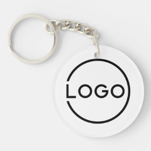 Custom Business Logo Keychain