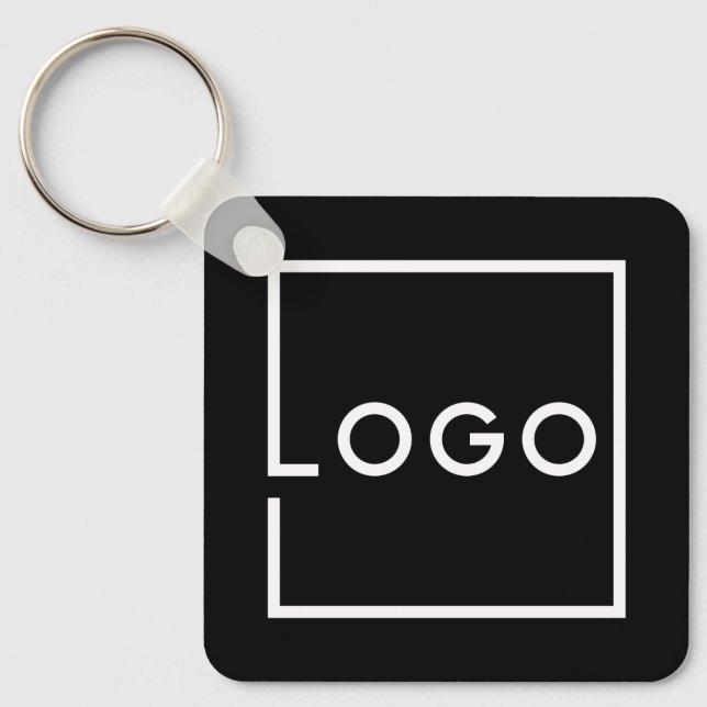 Custom Business Logo Keychain (Front)