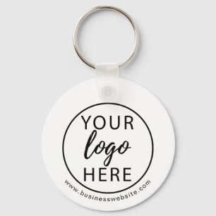 Custom Business Logo Keychain