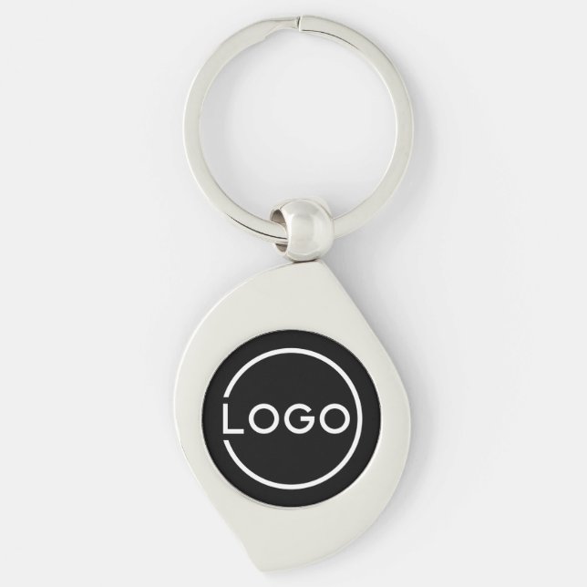 Custom Business Logo Keychain (Front)