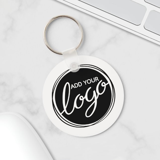 Custom Business Logo Keychain (Creator Uploaded)