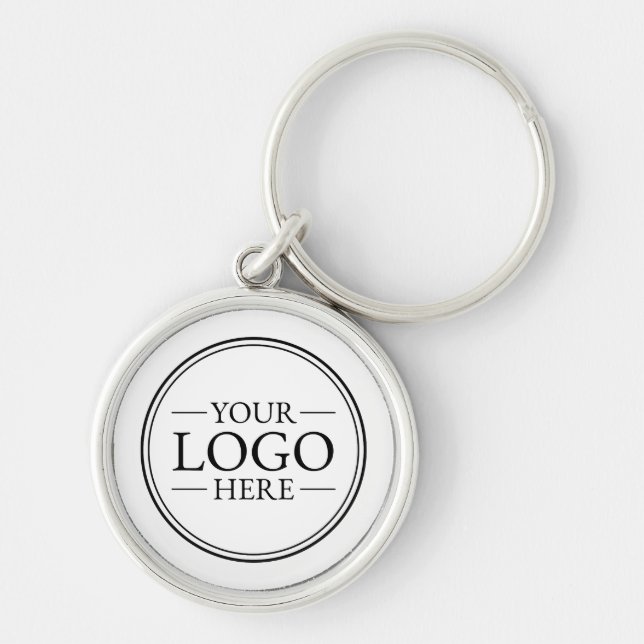 Custom Business Logo Keychain (Front)