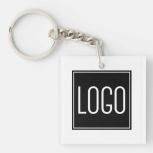 Custom Business Logo Keychain