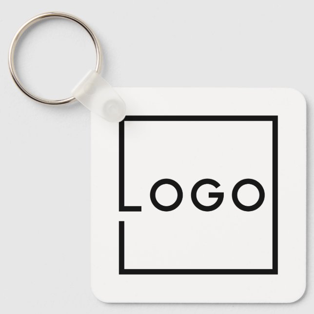 Custom Business Logo Keychain (Front)