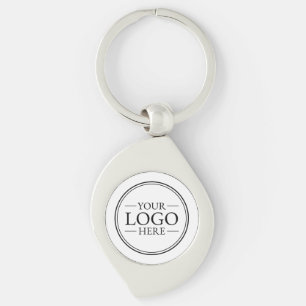 Custom Business Logo Keychain