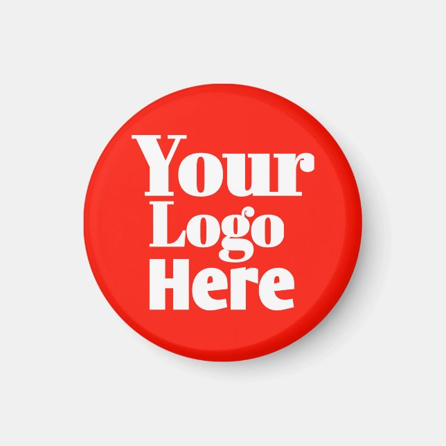 Custom Business Logo Keychain Magnet (Front)