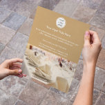 Custom Business Logo l Marketing Photo Event Flyer<br><div class="desc">This flyer is designed to be simple,  yet effective. It includes a company logo,  a brief description of the business,  and contact information. It is an effective way to promote a business.</div>