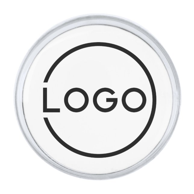 Custom Business Logo Lapel Pin (Front)