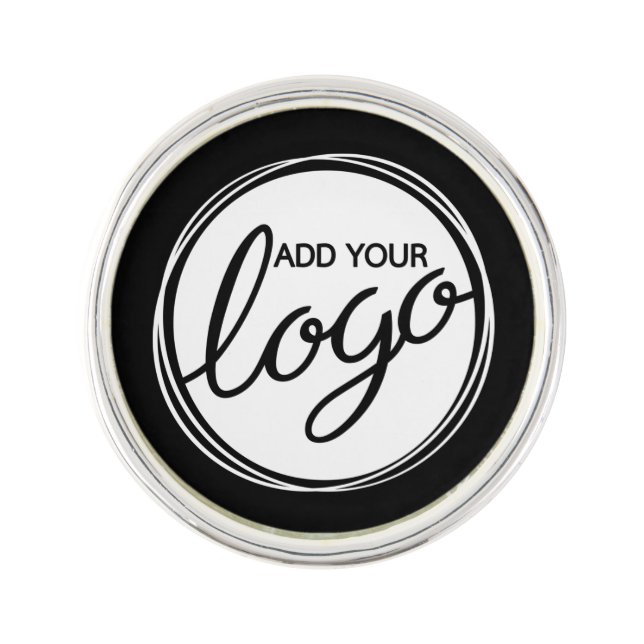 Custom Business Logo Lapel Pin (Front)