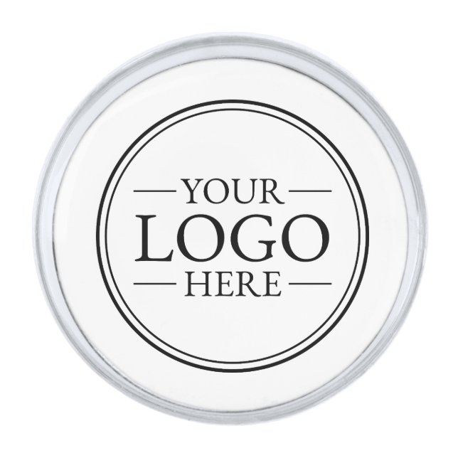 Custom Business Logo Lapel Pin (Front)