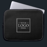 Custom Business Logo Laptop Sleeve<br><div class="desc">Promote your brand with a personalized gifts showcasing your business logo.

Perfect for corporate gifts,  promotional events,  client giveaways and more.</div>