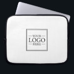 Custom Business Logo Laptop Sleeve<br><div class="desc">Promote your brand with a personalized gifts showcasing your business logo.
Perfect for corporate gifts, promotional events, client giveaways and more.</div>