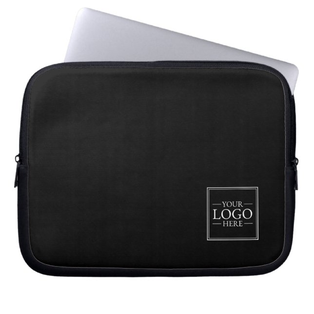 Custom Business Logo Laptop Sleeve (Front)