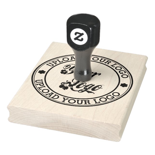 Custom Business Logo Large Rubber Stamp (Stamp)