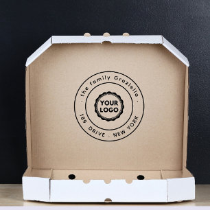 Custom Business Logo Large Rubber Stamp