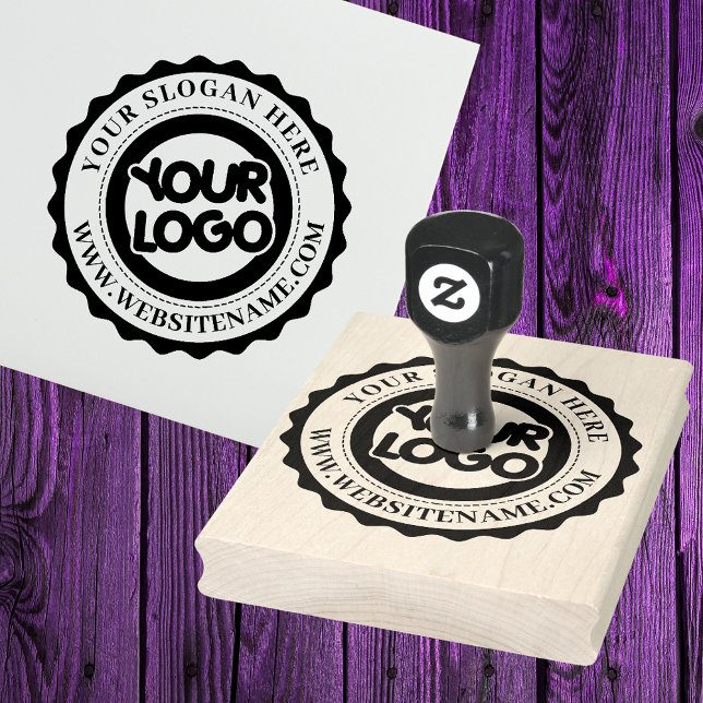 Custom Business Logo Large Rubber Stamp (Creator Uploaded)